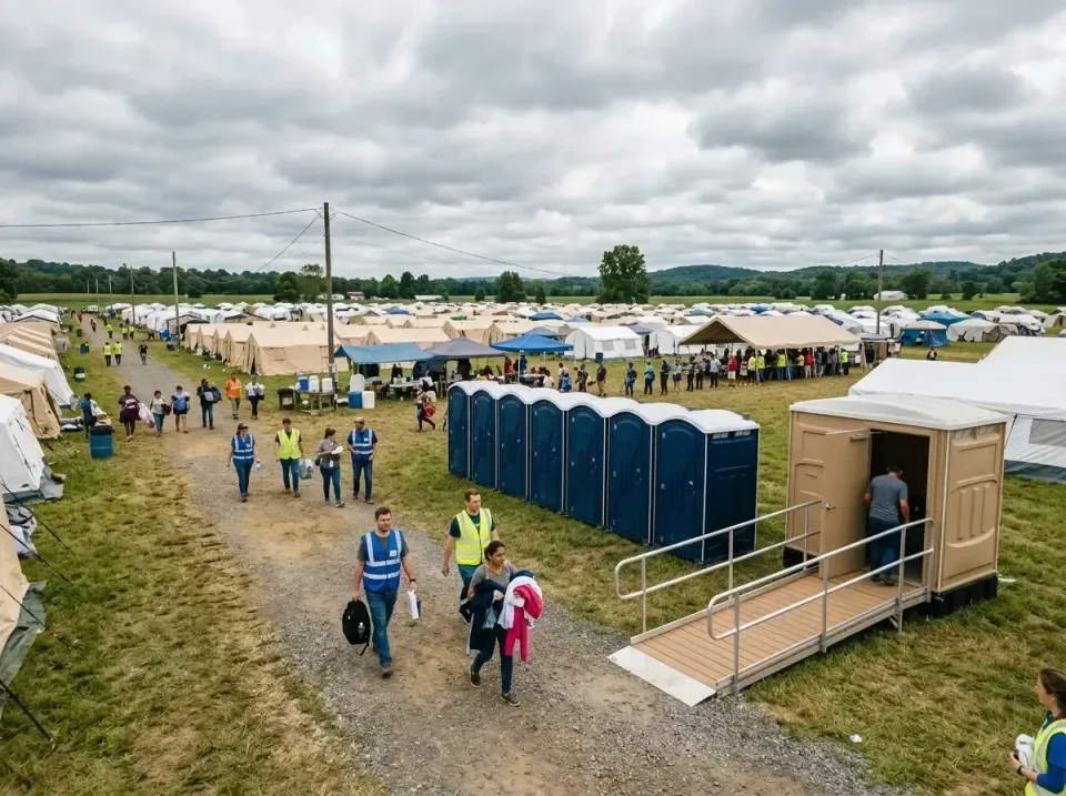 disaster-relief-camp-restrooms-010 — frequently asked questions, Dumpster & Portable Bathrooms Rental in Clarion, IA